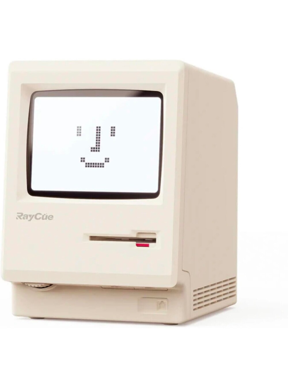 RayCue Maclock WB-8 Retro Pixel Alarm Clock